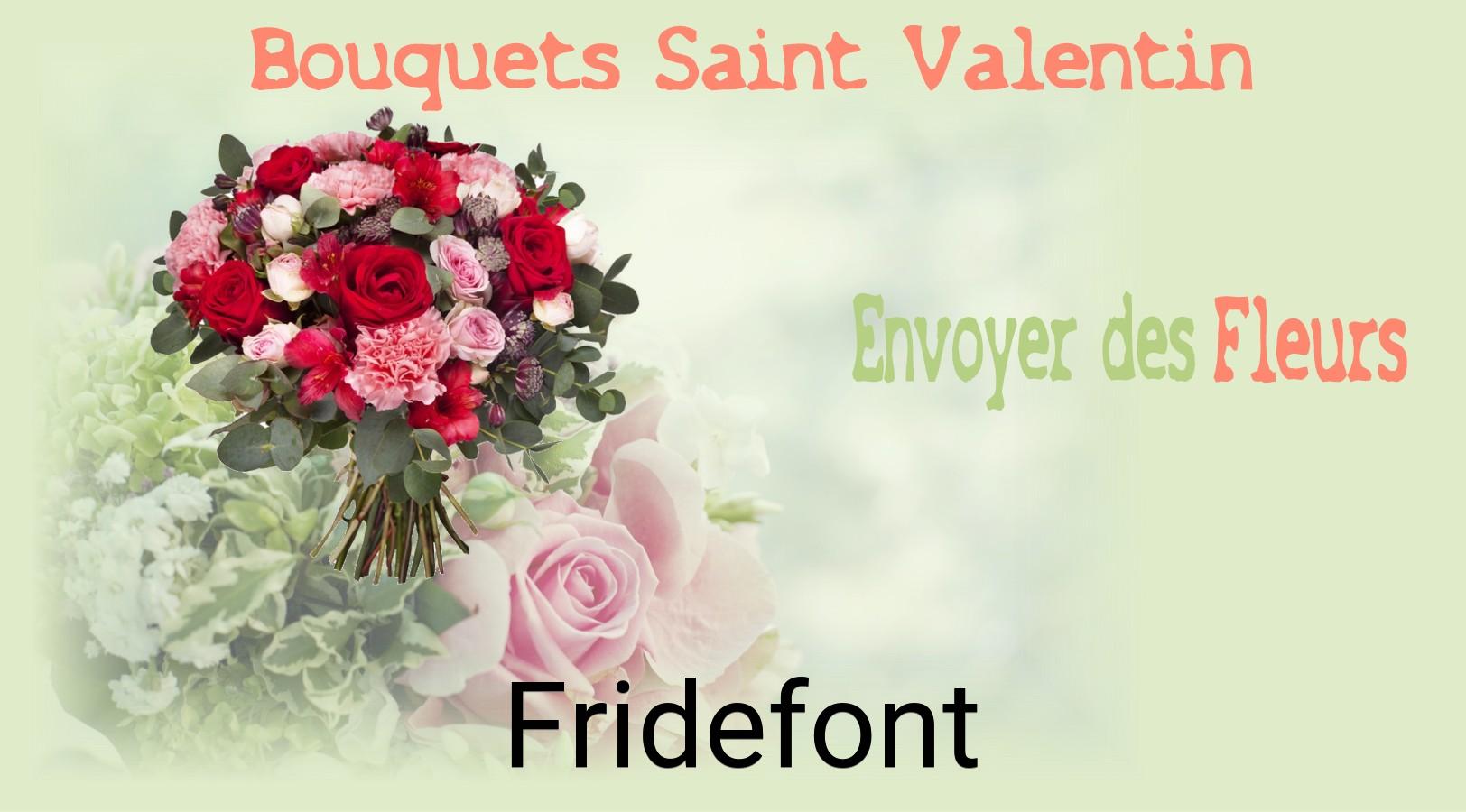 Roses de Saint-Valentin livrées à Fridefont